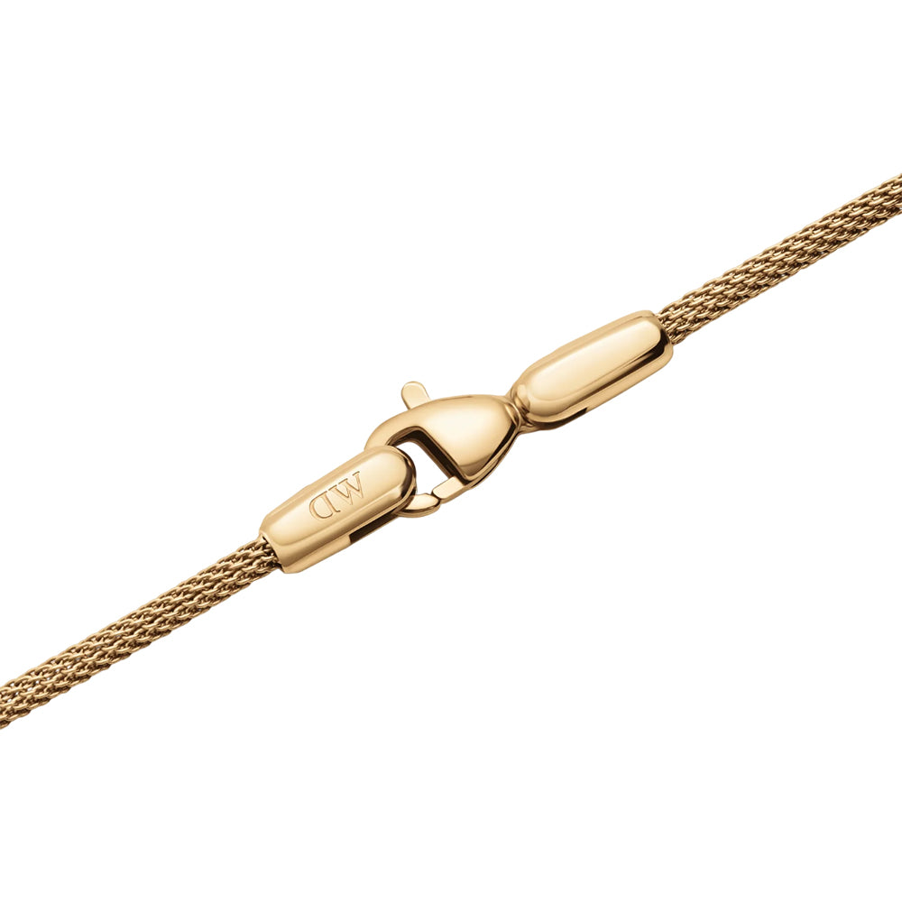 Daniel Wellington Mesh Gold-Plated Stainless Steel Bracelet DW00400674 - Image 2