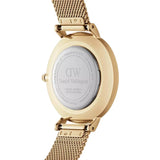 Daniel Wellington Petite Lumine Bezel Gold Mesh Watch DW00100662 - Image 3