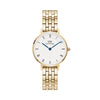 Daniel Wellington Petite Roman Numerals White Dial Gold Watch DW00100682