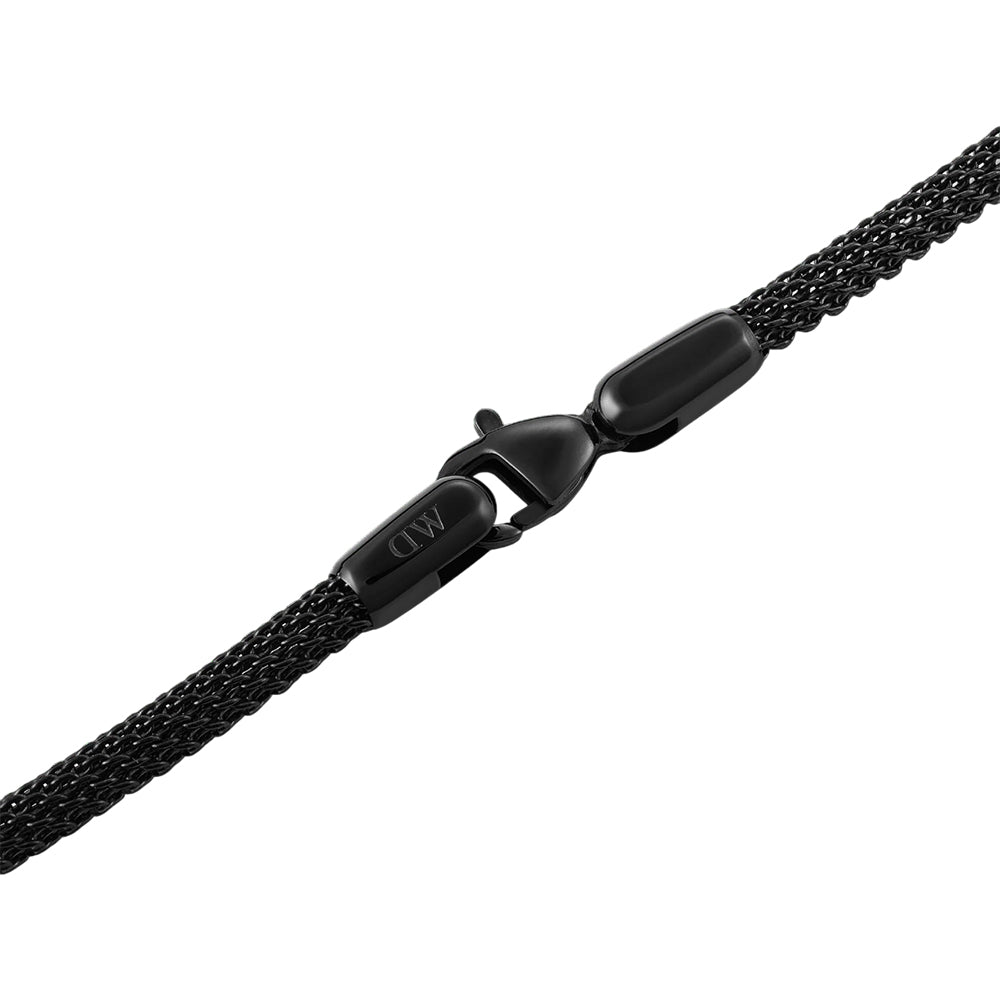 Daniel Wellington Tide Mesh Ashfield Black Stainless Steel Bracelet for Women DW00400695 - Image 2