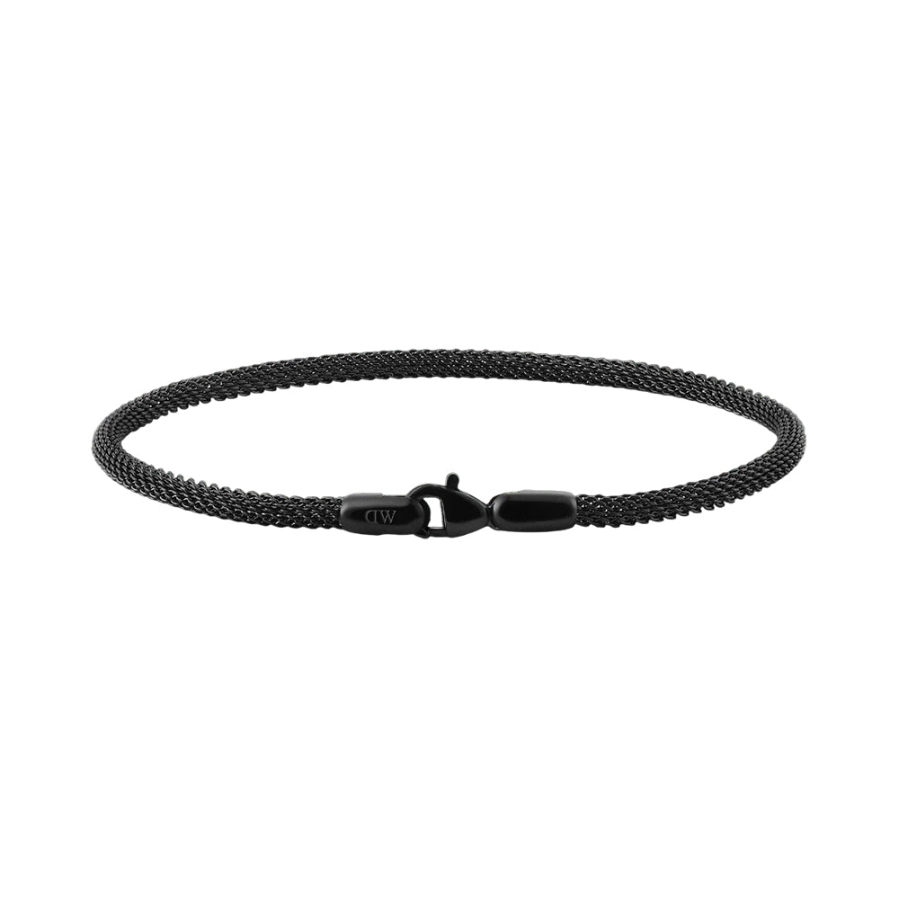 Daniel Wellington Tide Mesh Ashfield Black Stainless Steel Bracelet for Women DW00400697
