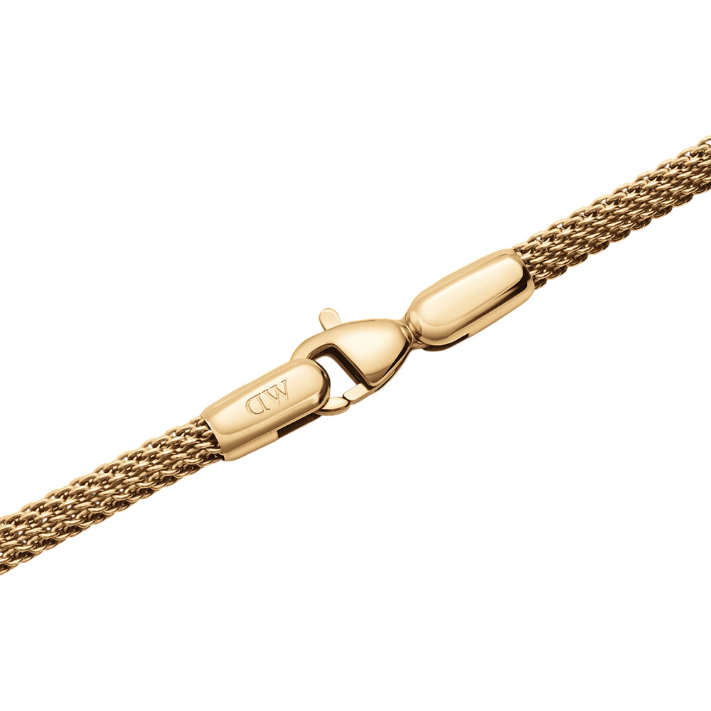 Daniel Wellington Tide Mesh Evergold Bracelet for Women DW00400689 - Image 2