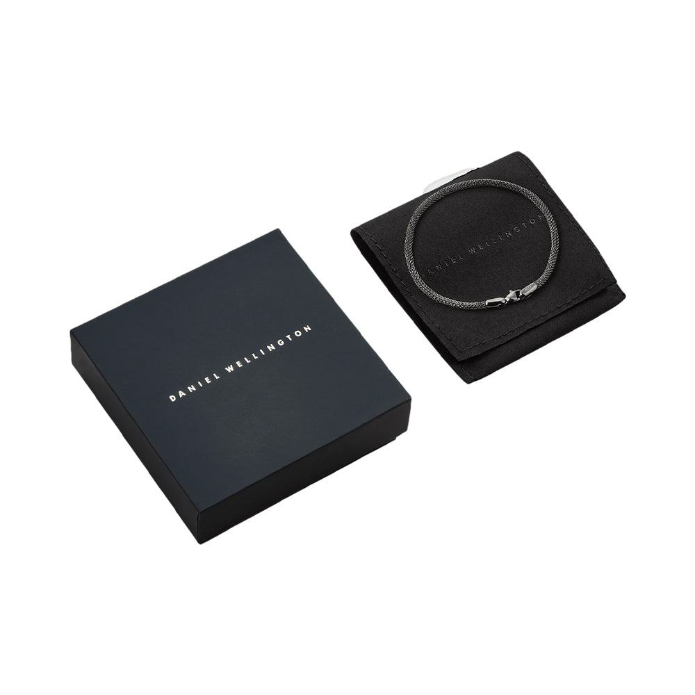 Daniel Wellington Tide Mesh Graphite Stainless Steel Bracelet for Women DW00400699 - Image 4