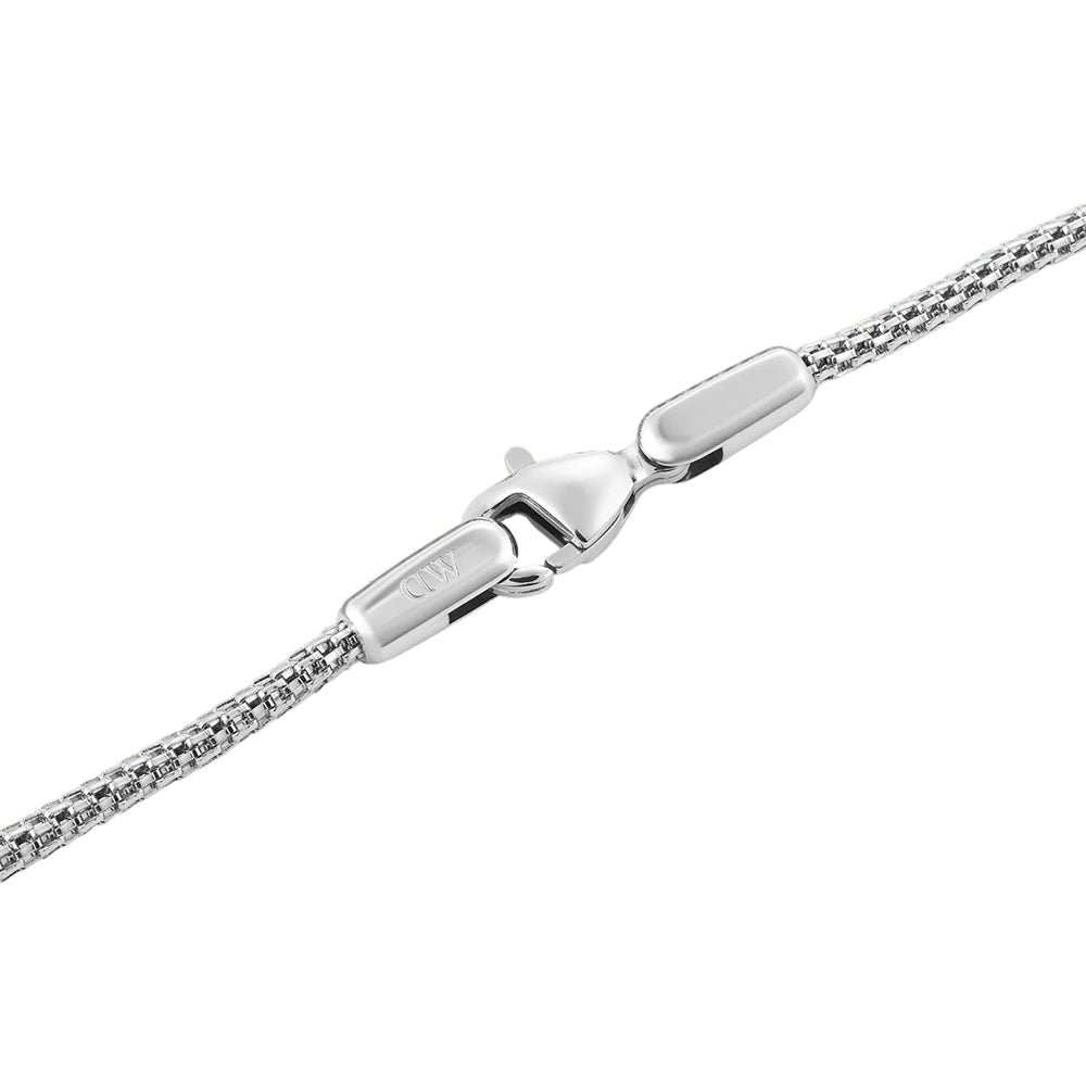 Daniel Wellington Tide Mesh Silver Stainless Steel Bracelet for Women DW00400678 - Image 2