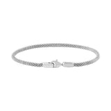 Daniel Wellington Tide Mesh Sterling Silver Stainless Steel Bracelet for Women DW00400691