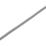 Daniel Wellington Tide Mesh Sterling Silver Stainless Steel Bracelet for Women DW00400691 - Image 3