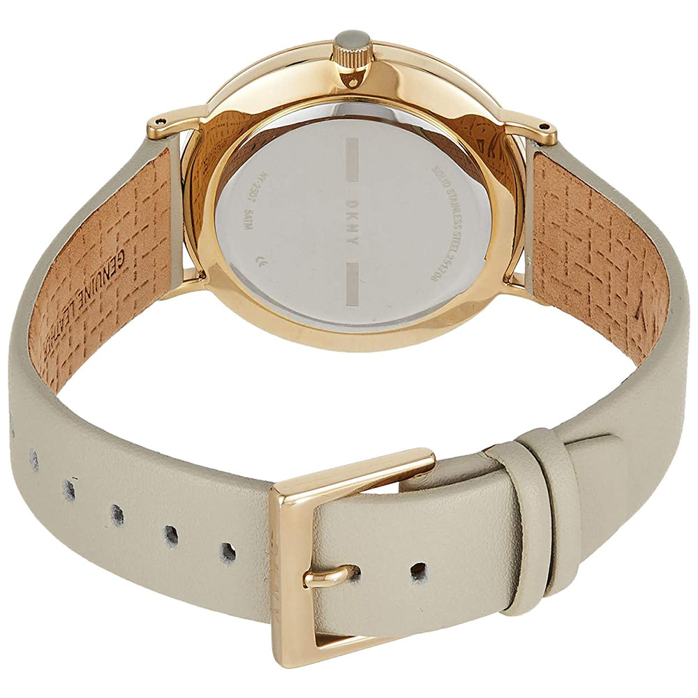 DKNY Women's Minetta Leather Strap Watch NY2506 - Image 7