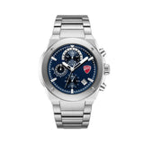 Ducati Blue Dial Stainless Steel Bracelet Watch For Men DTWGI0003102