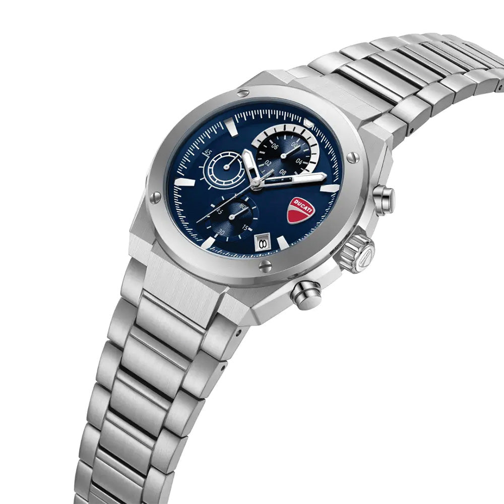 Ducati Blue Dial Stainless Steel Bracelet Watch For Men DTWGI0003102 - Image 2