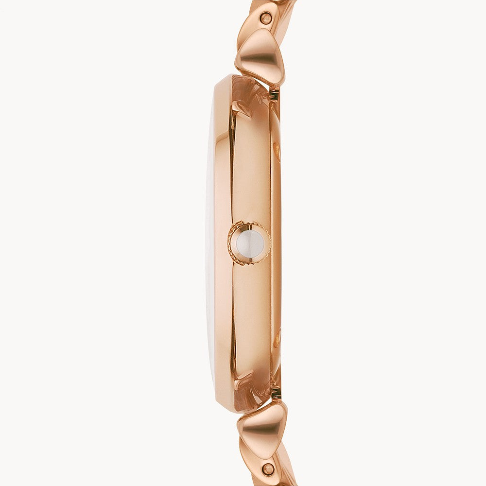 Emporio Armani Rose Gold Bracelet Watch AR1909 - Image 4