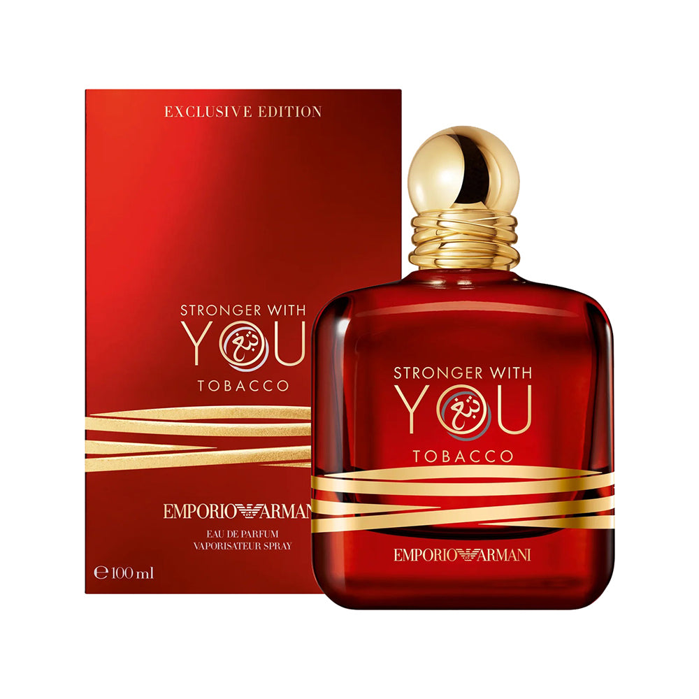 Emporio Armani Stronger With You Tobacco EDP For Men 100ml - Image 2