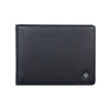 Fabian Leather Black Wallet For Men - FMW-SLG1-B