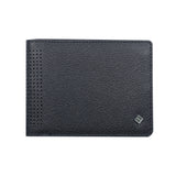 Fabian Leather Black Wallet For Men - FMW-SLG20-B