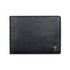 Fabian Leather Black Wallet For Men - FMW-SLG4-B