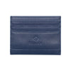 Fabian Leather Blue Card Holder For Men - FMWC-SLG41-BL