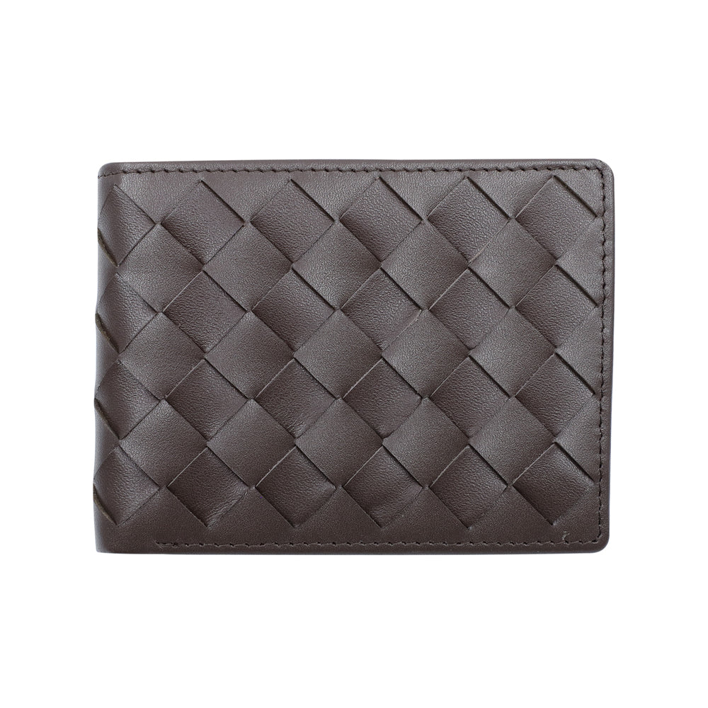 Fabian Leather Brown Wallet For Men - FMW-SLG30-BR