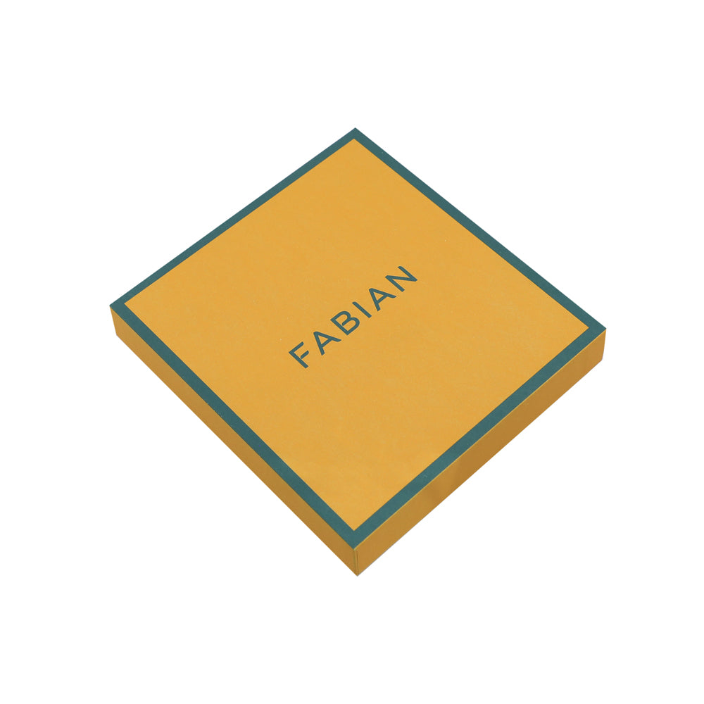 Fabian Leather Blue Card Holder For Men - FMWC-SLG41-BL - Image 4