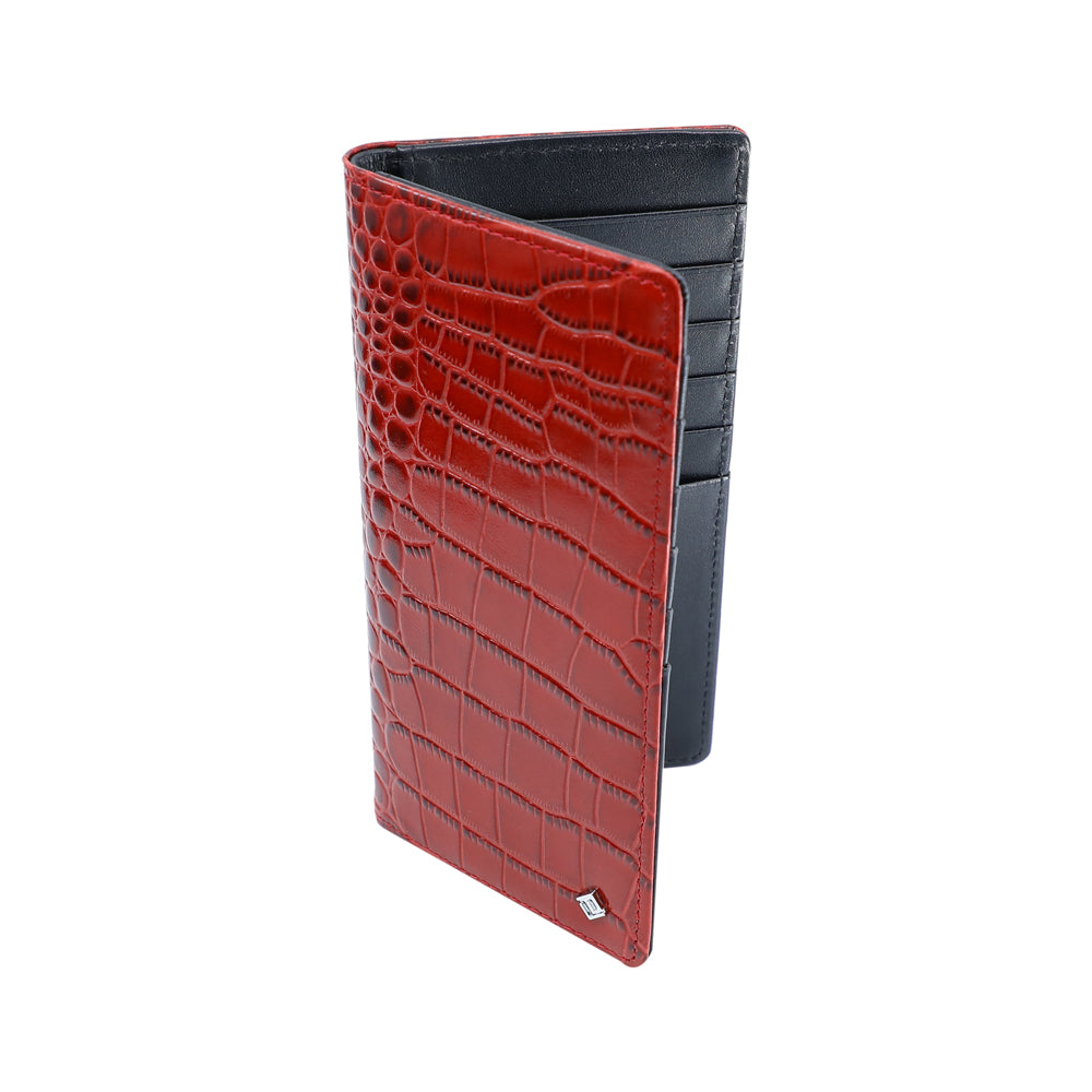 Fabian Leather Wallet Red- FMWL-SLG32-RNB - Image 3