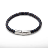 Fabian Men's Blue Brown Bracelet FMB-JMYLB104-BBL - Image 3