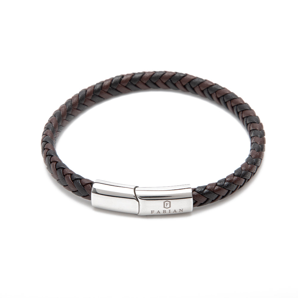 Fabian Men's Incredible Brown Black Bracelet FMB-JMYLB109-BBL - Image 3