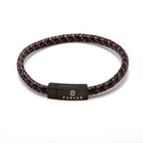 Fabian Men's Leather Brown Black Brown Bracelet FMB-JMYLB105-BBL - Image 3