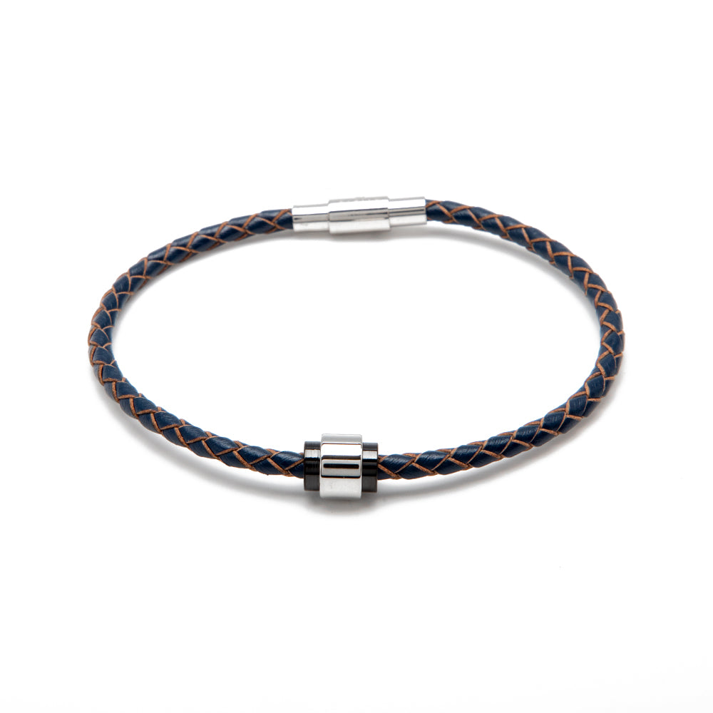 Fabian Men's Mesmerizing Blue Bracelet FMB-JMYLB103-BL - Image 3