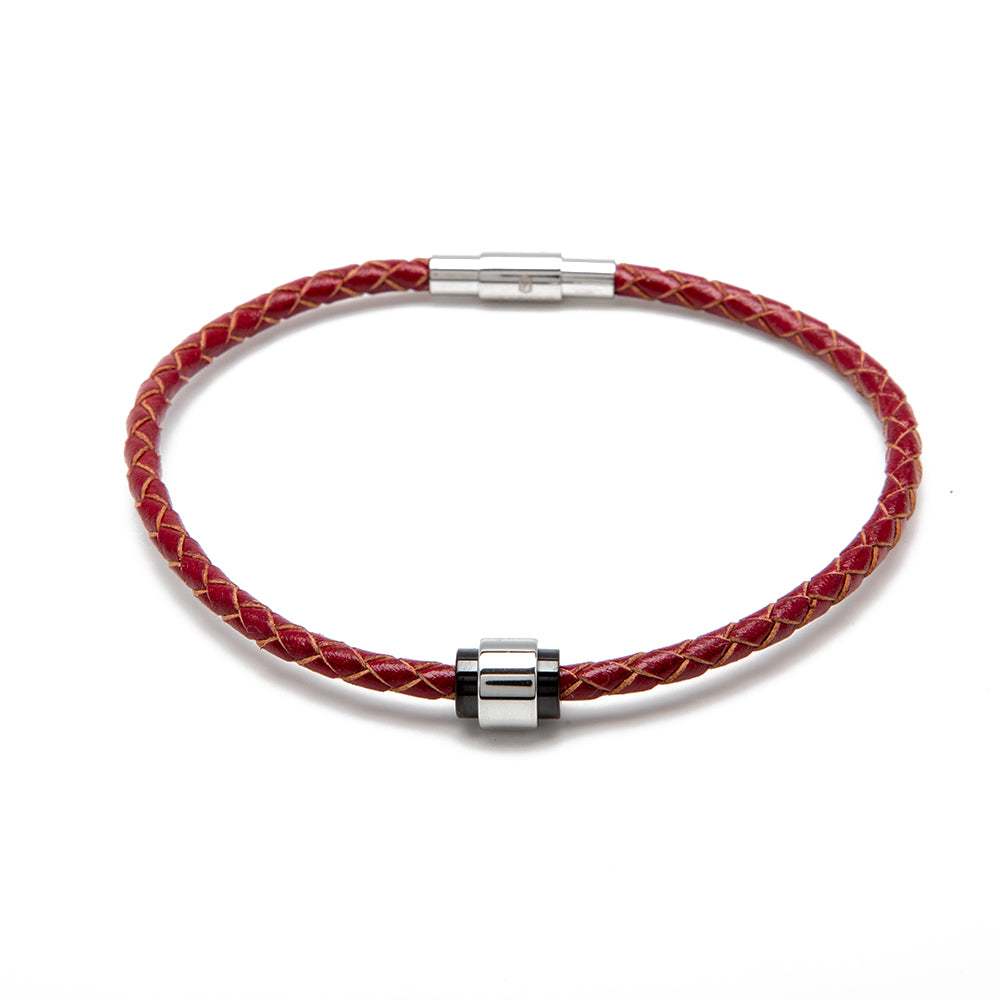 Fabian Men's Red Bracelet FMB-JMYLB103-RD - Image 3