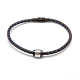 Fabian Men's Shiny Blue Bracelet FMB-JMYLB103-BL - Image 3
