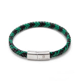 Fabian Men's Spring Green Black Bracelet FMB-JMYLB114-BGR - Image 3