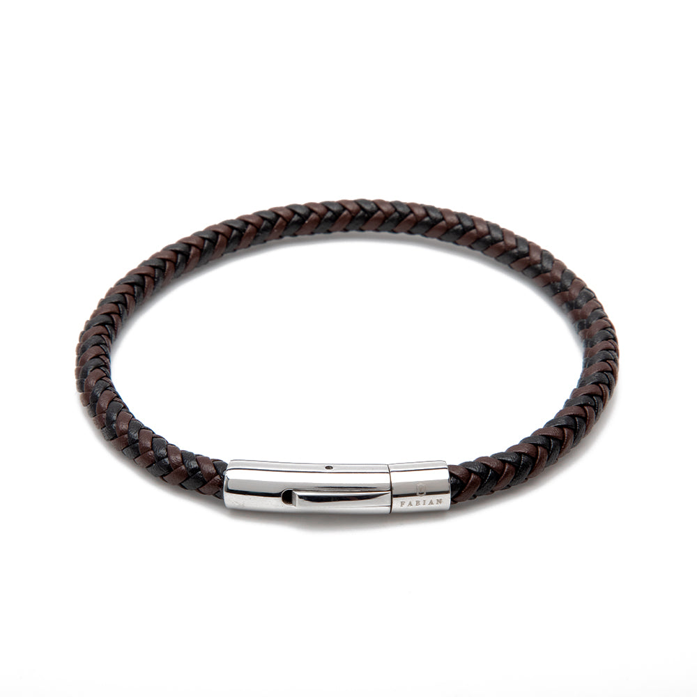 Fabian Men's Wonderful Brown Black Bracelet FMB-JMYLB106-BBL - Image 3