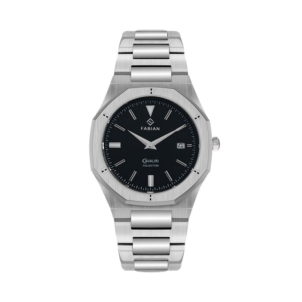Fabian Noir Steel Men Watch FA2000M13