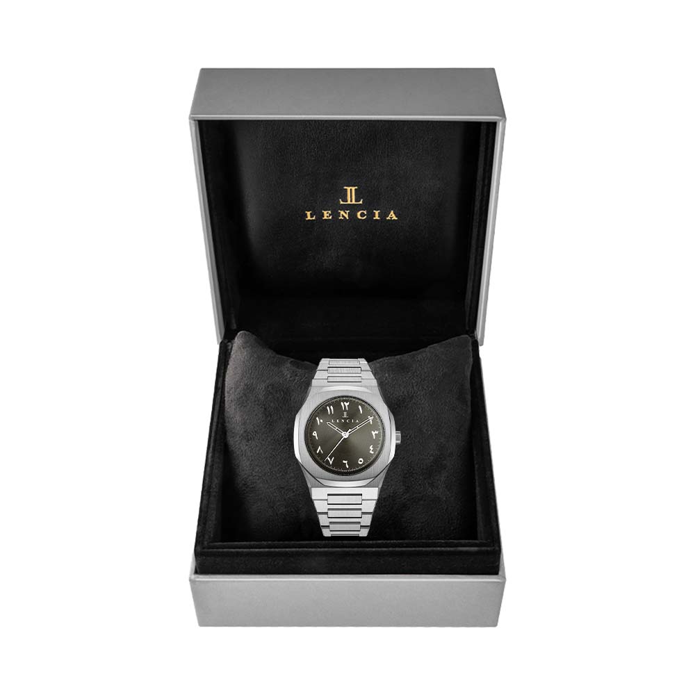 Lencia Men's Stainless Steel Analog Watch LC1015C1 - Image 5