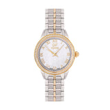 GF Ferre Women's Silver Dial Two-Tone Zircon Watch GFTG5027LZ