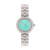 GF Ferre Women's Tiffany Dial Stainless Steel Zircon Watch GFSSTF170046LZ