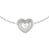Guess Amami Silver Zirconia Bracelet For Women JUBB04031JWRHS - Image 2