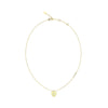 Guess Amore Gold Heart Crystal Necklace For Women JUBN05056JWYGT/U