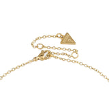 Guess Amore Gold White Heart Crystal Necklace For Women JUBN05052JWYGWHT/U - Image 2