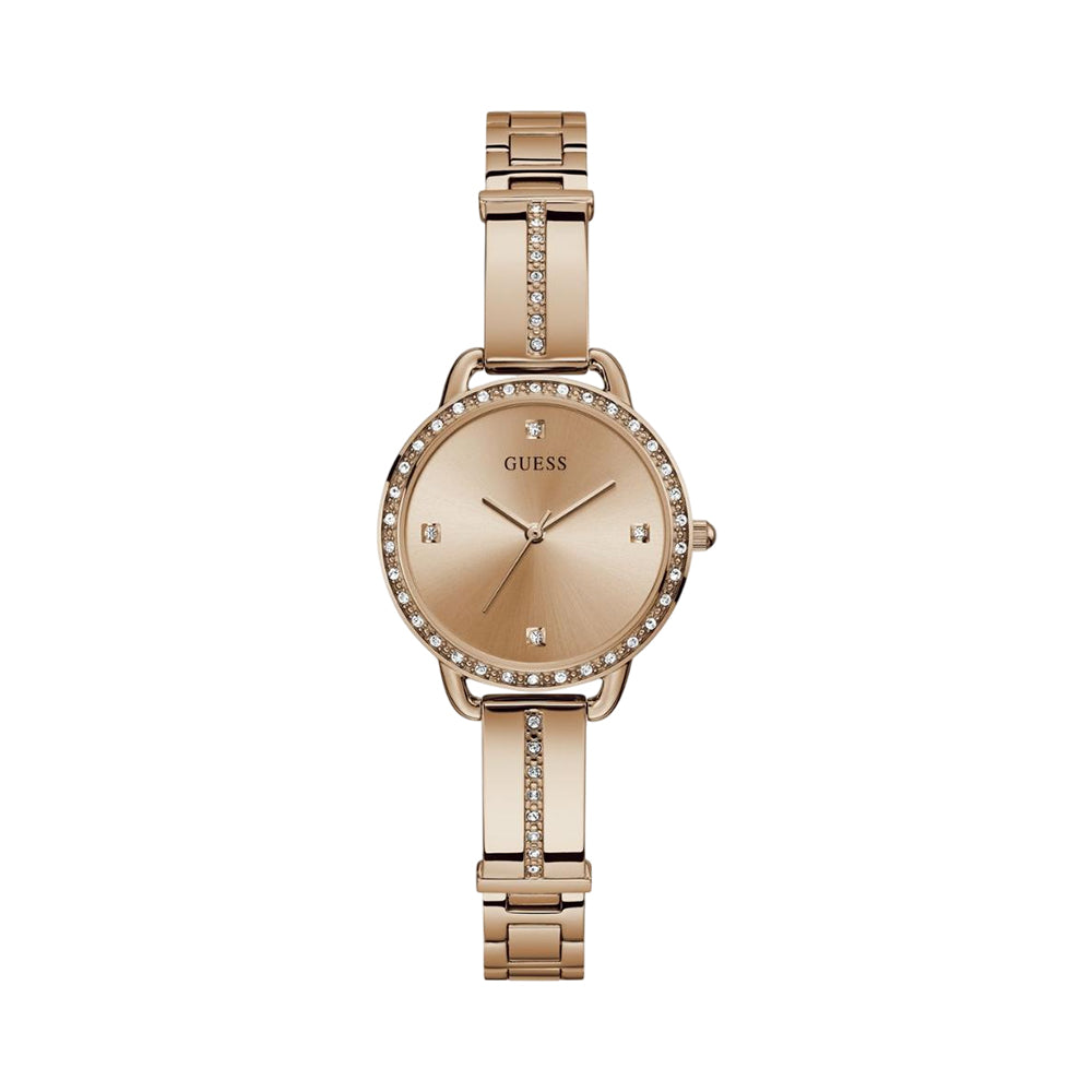 Guess Bellini Women Watch Rose Gold Stainless Steel - GW0022L3