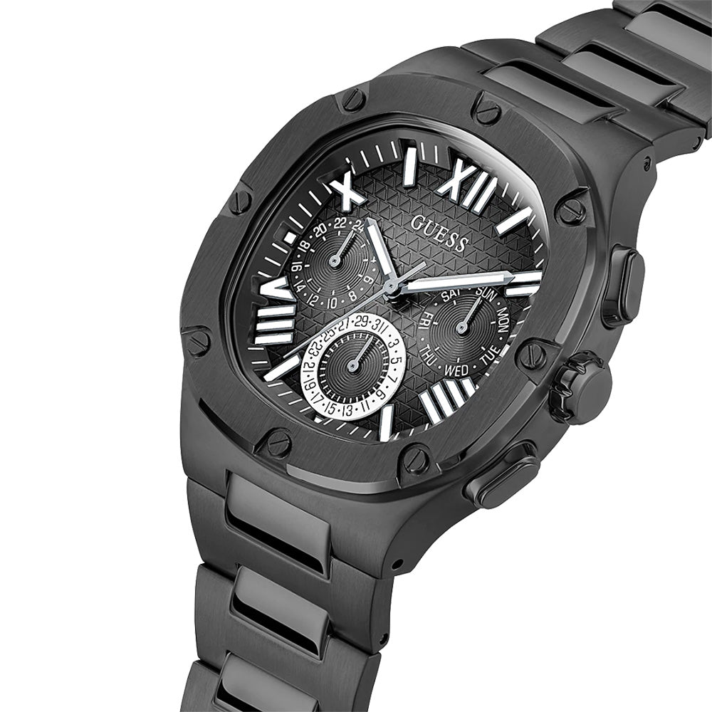 Guess Black Case Black Stainless Steel Watch GW0572G3 - Image 2