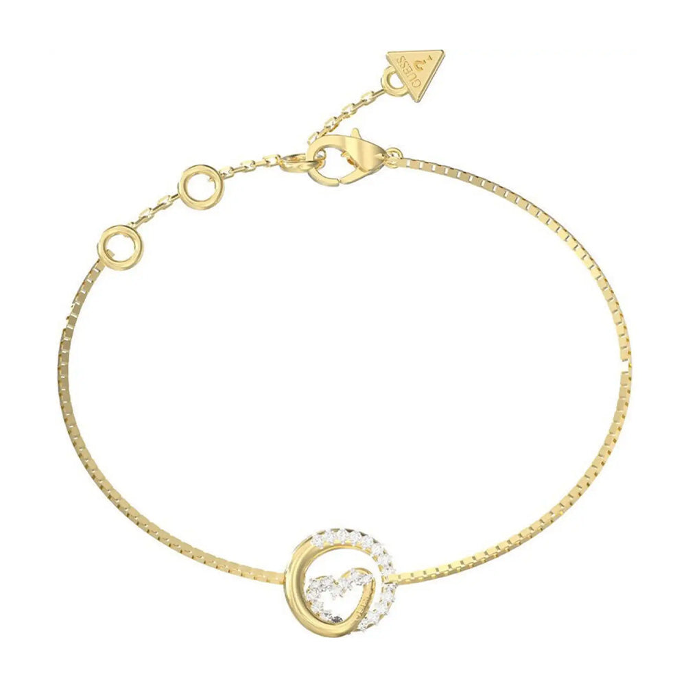 Guess Gold Bracelet For Women JUBB05527JWYGL