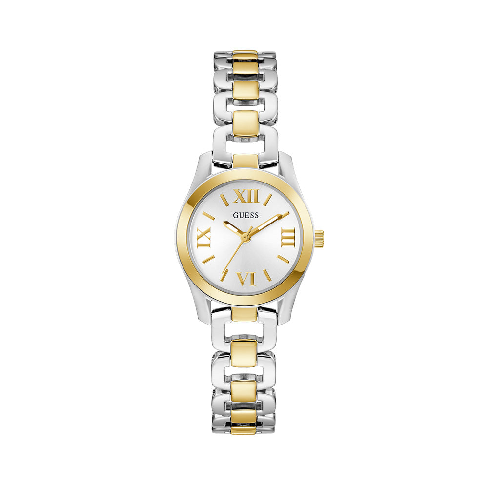 Guess Ladies 2 Tone Analog Watch GW0927L6