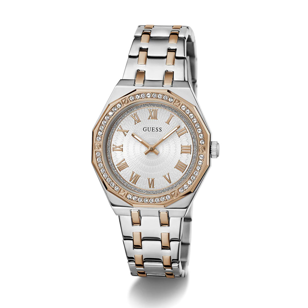 Guess Ladies 2-Tone Analog Watch GW0770L5 - Image 3