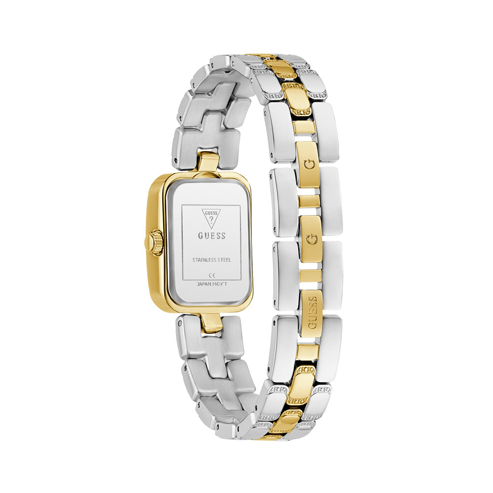 Guess Ladies 2 Tone Gold Tone Analog Watch GW0865L4 - Image 4