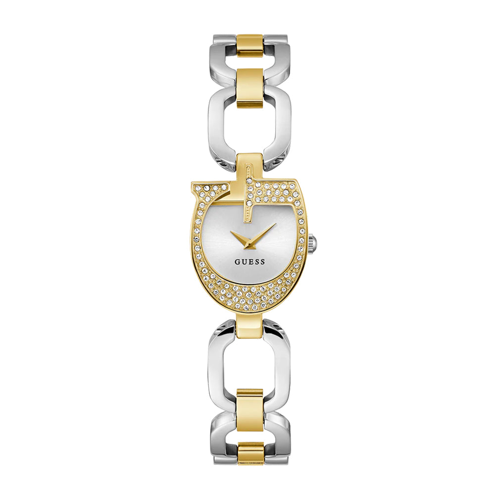 Guess Ladies 2-Tone Gold Tone Analog Watch GW0683L6