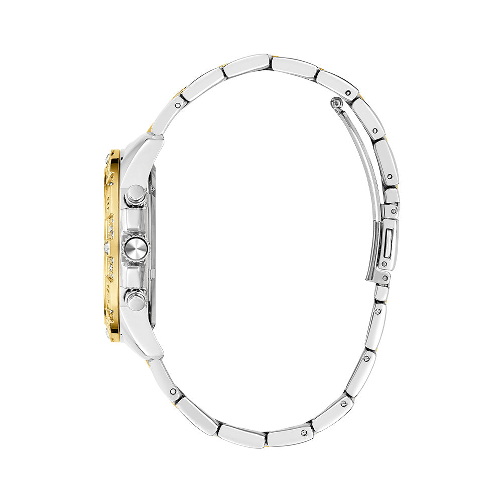 Guess Ladies 2 Tone Multi Function Watch GW0771L3 - Image 4