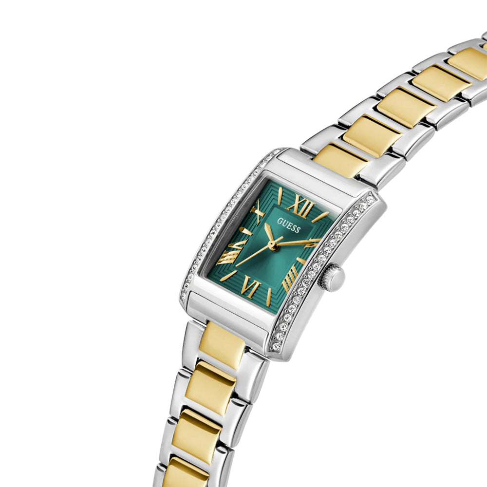 Guess Ladies 2-Tone Silver Tone Analog Watch GW0874L2 - Image 2