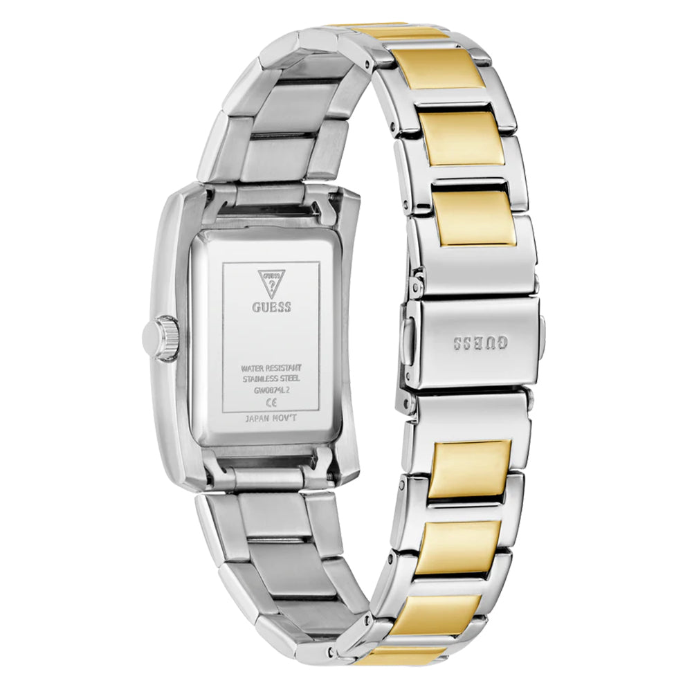Guess Ladies 2-Tone Silver Tone Analog Watch GW0874L2 - Image 5