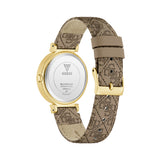 Guess Ladies Beige Gold Tone Analog Watch GW0943L2 - Image 4