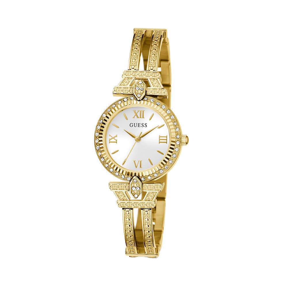 Guess Ladies Gold Tone Analog Watch GW0864L2 - Image 2