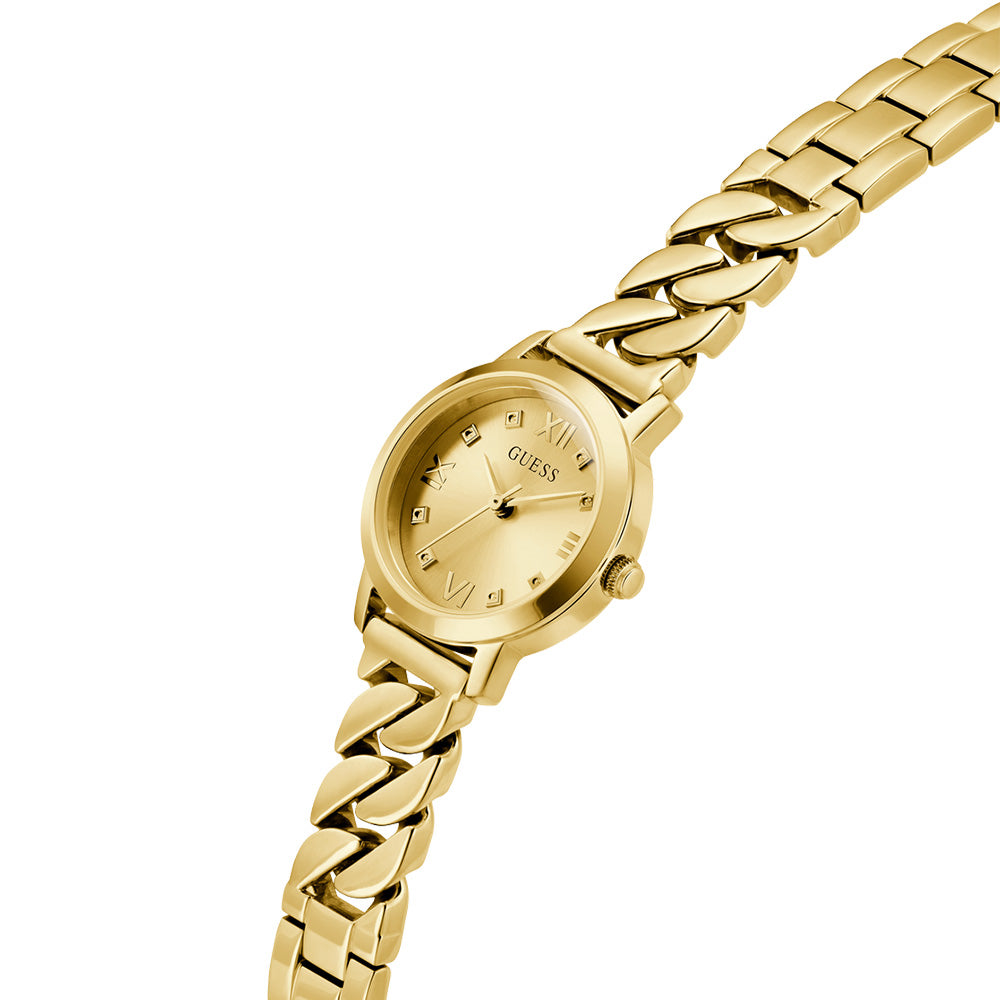 Guess Ladies Gold Tone Analog Watch GW0867L2 - Image 3